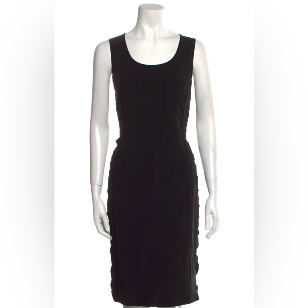 Gerard Darel Scoop Neck Knee Length Dress